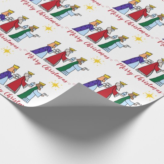 Funny Merry Quarantine Kerstmis 2021 Drie Kings Cadeaupapier (Hoek)