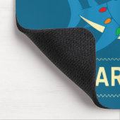 Funny Merry Sharkmas Christmas Shark Humor Muismat (Hoek)