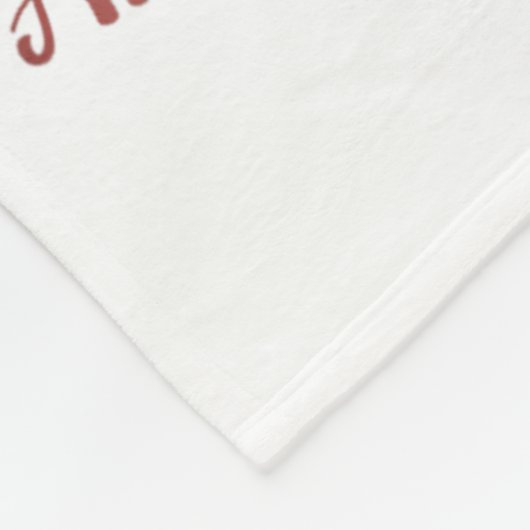 Funny Merry Shiftmas And A Happy New Quote Mechani Fleece Deken (Hoek)