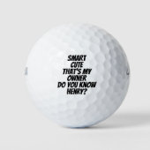 Funny Message Persoonlijke naam Golfballen (Voorkant)