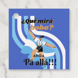  Funny Messi Argentina Que Mira Bobo Bedankjes Labels