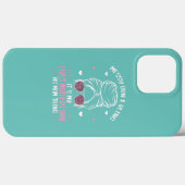 Funny Messy Bun Quote voor mamMet mijn eerste blog Case-Mate iPhone Case (Achterkant (horizontaal))