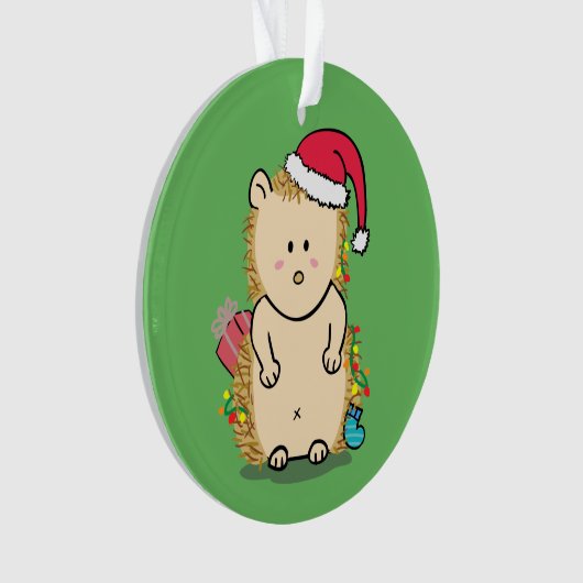 Funny Messy Merry Kerstegel Kinder Room Ornament (voorkant)