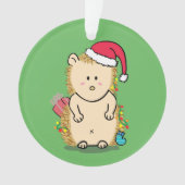 Funny Messy Merry Kerstegel Kinder Room Ornament (voorkant)