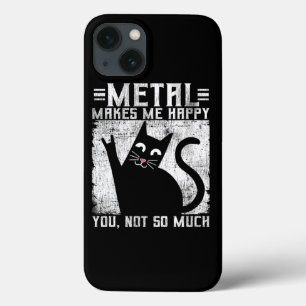 Funny Metal maakt me gelukkig Case-Mate iPhone Case