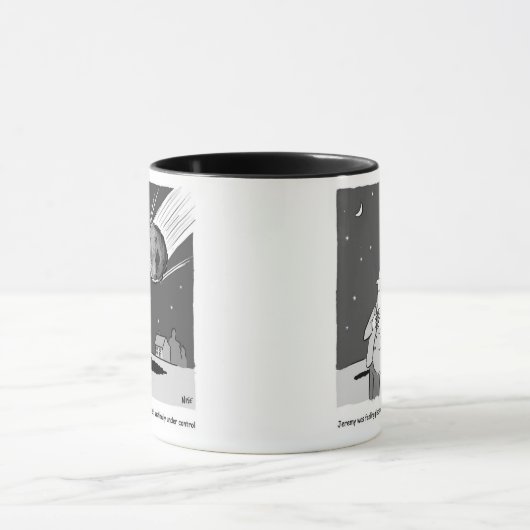 Funny Meteor Hitting Earth Disaster Mok (Midden)