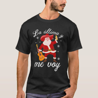 Funny Mexicaanse kerstman Feliz Navidad Mexico T-shirt