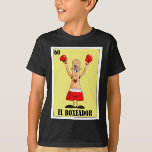 Funny Mexican Boxing Design - El Boxeador T-shirt