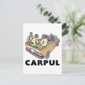 Funny Mexican Carpul Briefkaart (Staand voorkant)
