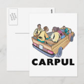 Funny Mexican Carpul Briefkaart (Voorkant / Achterkant)