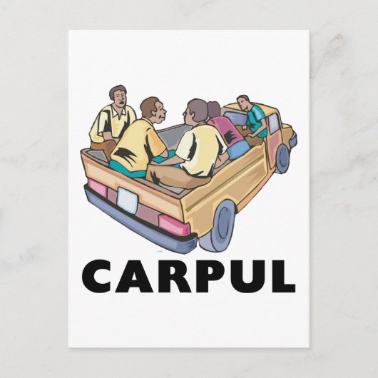 Funny Mexican Carpul Briefkaart (Voorkant)