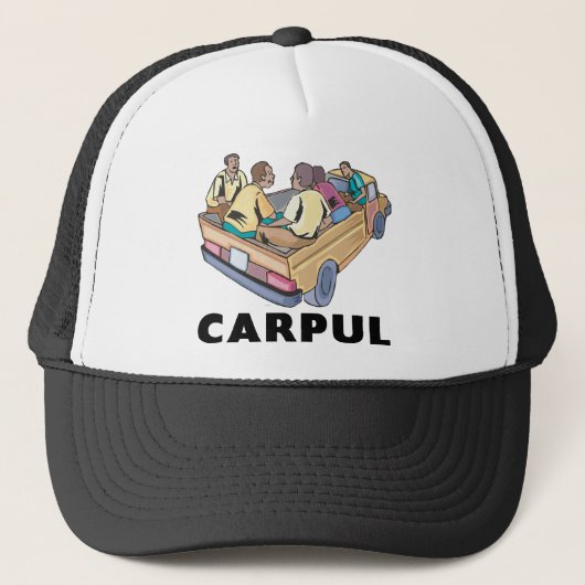 Funny Mexican Carpul Trucker Pet (Voorkant)
