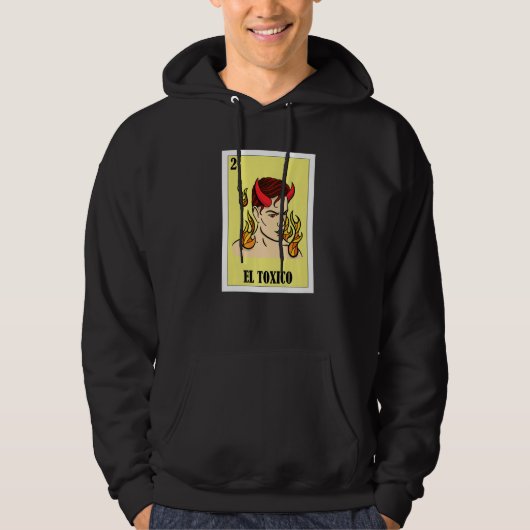 Funny Mexican Design - El Toxico Premium Hoodie (Voorkant)