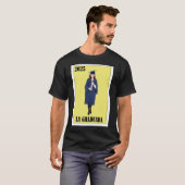Funny Mexican Design for Afstuderen - La Graduada T-shirt (Voorkant volledig)