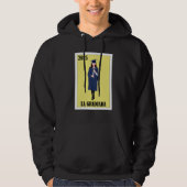 Funny Mexican Design for Graduation - La Graduada  Hoodie (Voorkant)