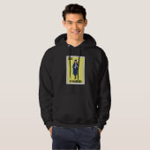 Funny Mexican Design for Graduation - La Graduada Hoodie (Voorkant volledig)
