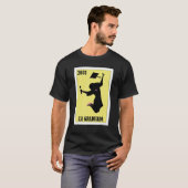 Funny Mexican Design for Graduation - La Graduada T-shirt (Voorkant volledig)