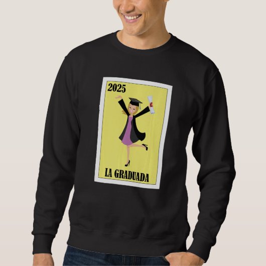 Funny Mexican Design for Graduation - La Graduada  Trui (Voorkant)