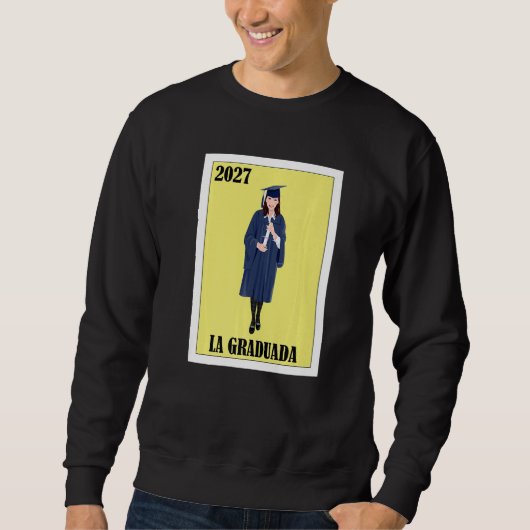 Funny Mexican Design for Graduation - La Graduada  Trui (Voorkant)