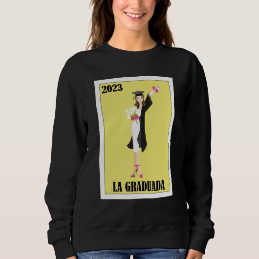Funny Mexican Design for Graduation - La Graduada  Trui (Voorkant)
