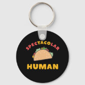 Funny Mexican Food Pun Taco Sleutelhanger (Voorkant)