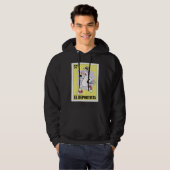 Funny Mexican for Athletes  El Deportista Hoodie (Voorkant volledig)
