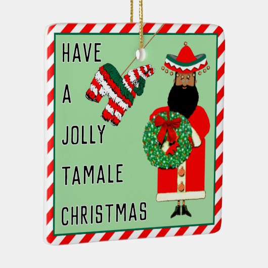 Funny Mexican gift Keramisch Ornament (Rechts)