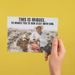 FUNNY MEXICAN GUY GIANT BIRTHDAY WENSKAART KAART<br><div class="desc">GA NIET MET MIGUEL! Grappig Birthday Wenskaart. Deze kaart zal hun dag zeker maken!</div>