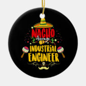 Funny Mexican Industrial Engineering Keramisch Ornament (Voorkant)