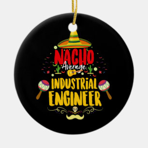 Funny Mexican Industrial Engineering Keramisch Ornament