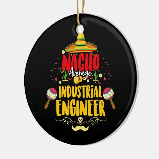 Funny Mexican Industrial Engineering Keramisch Ornament (Links)