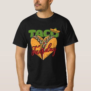 Funny Mexican Taco Lover Taco Dinsdag in Mexico T-shirt