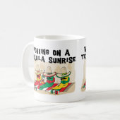 Funny Mexican Tequila Sunrise Coffee Mok (Voorkant links)