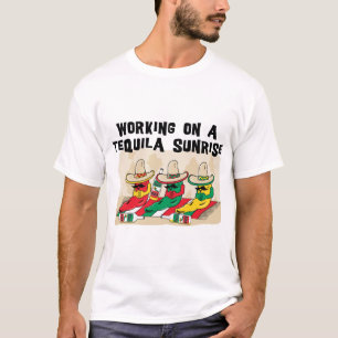 Funny Mexican Tequila Sunrise T-shirt