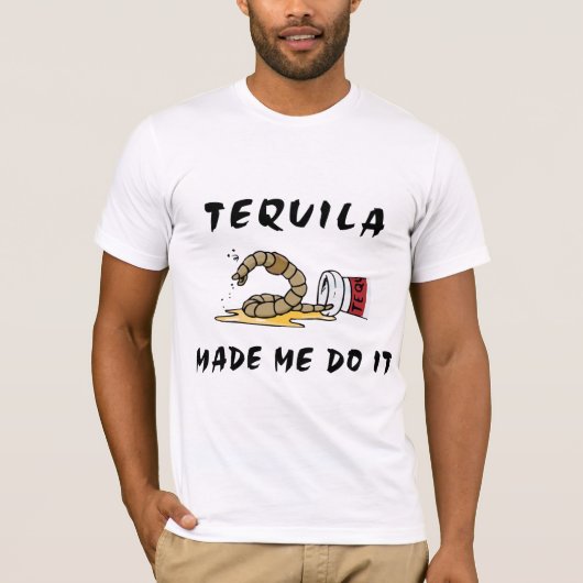 Funny Mexican Tequila T-Shirt (Voorkant)