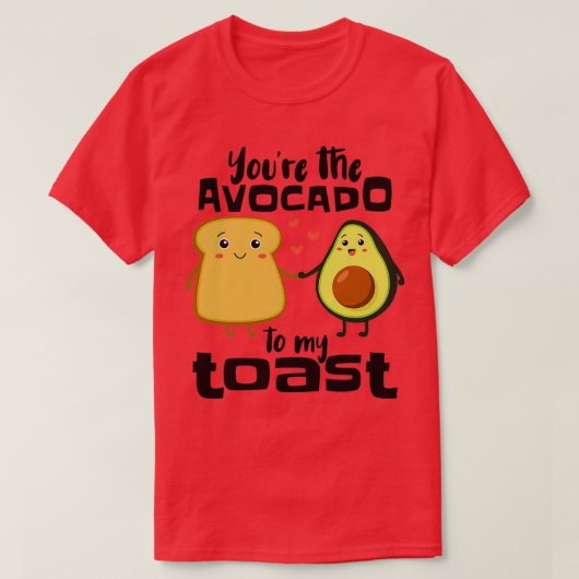 Funny Mexico Avocado Lover Toast T-shirt (Design voorkant)