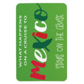 Funny Mexico Cruise Magneet (Verticaal)