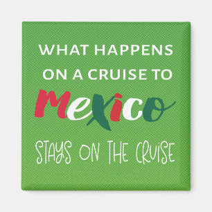 Funny Mexico Travel Vacation Deuren Decor Cruise Magneet