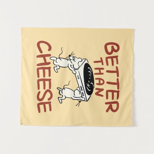 Funny Mice Tapestry Wandkleed (Voorkant (horizontaal))