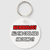 Funny Microbiologist Shirten en Gifts Sleutelhanger (Voorkant)