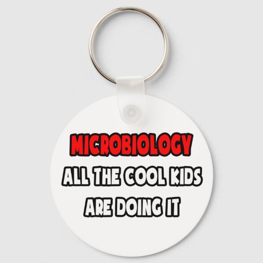 Funny Microbiologist Shirten en Gifts Sleutelhanger (Voorkant)