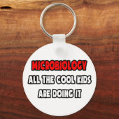 Funny Microbiologist Shirten en Gifts Sleutelhanger (Voorkant)