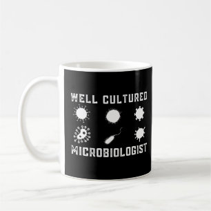 Funny Microbiology Goed gekweekte microbioloog Koffiemok