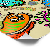 Funny Microscopic Laboratories Organismen Perfect Poster (Hoek)