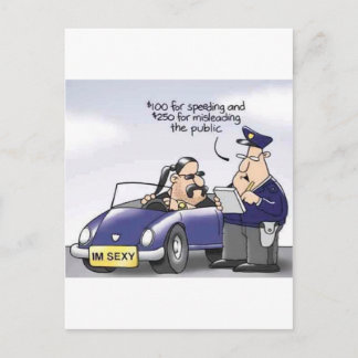 Funny Midlife Crisis Briefkaart