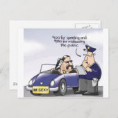 Funny Midlife Crisis Briefkaart (Voorkant / Achterkant)