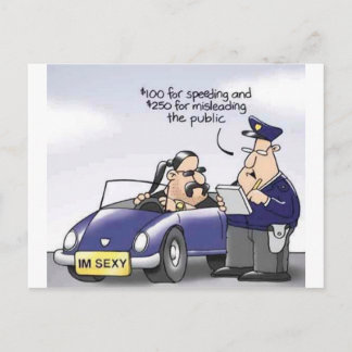 Funny Midlife Crisis Briefkaart