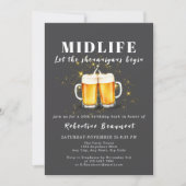 Funny Midlife Crisis Shenanigans 50th Birthday Kaart (Voorkant)