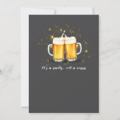 Funny Midlife Crisis Shenanigans 50th Birthday Kaart (Achterkant)