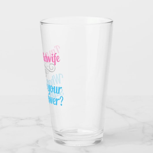 Funny Midoman Superheld Glas (Links)